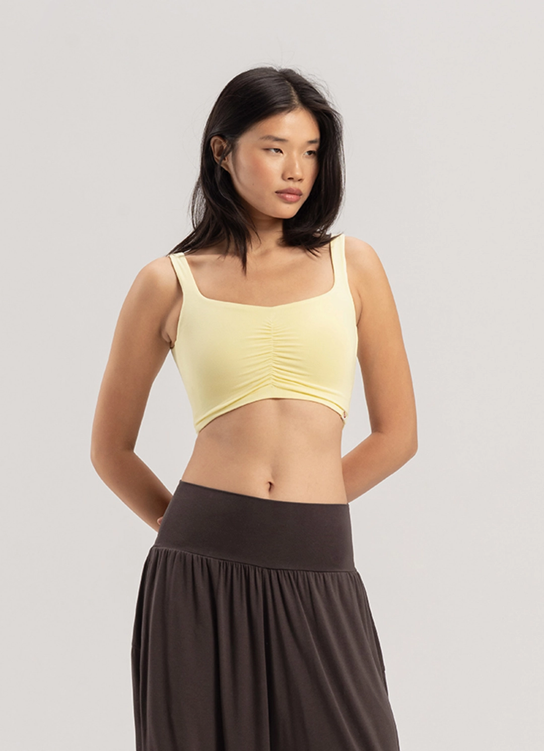 부디무드라 Swara bra top_Double Cream 상품 이미지 2