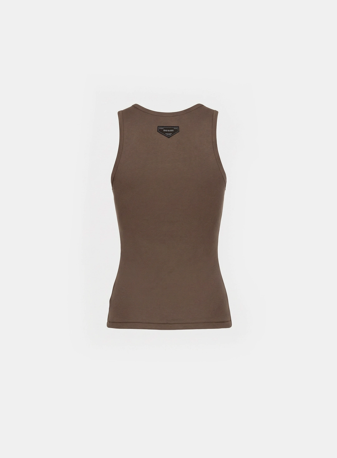 배드블러드 [w-tnk26-012] BS Cotton Jersey Classic Tank - Brown 상품 이미지 2