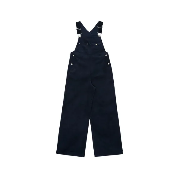 Corduroy Overalls (ocean navy)