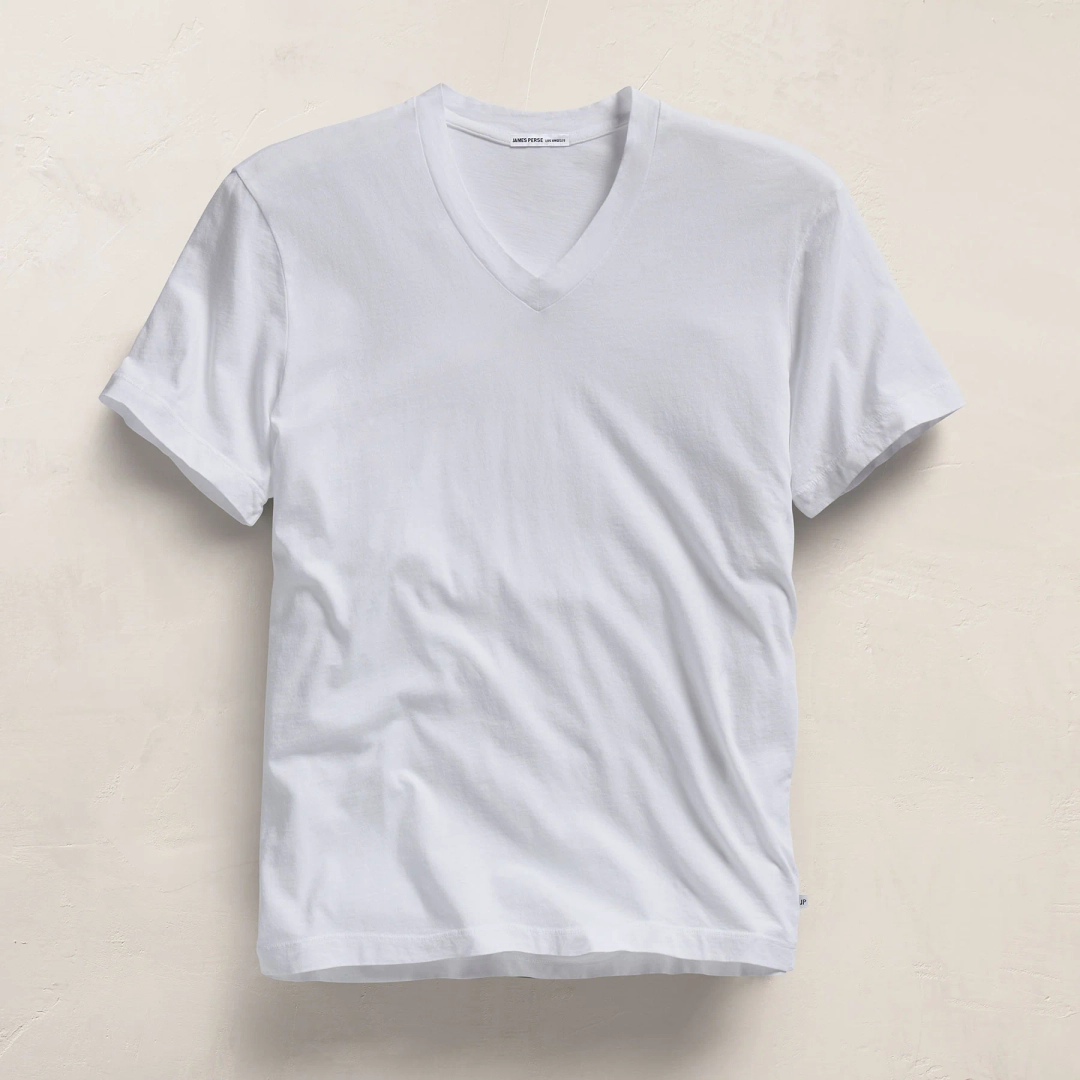 제임스펄스 3 Pack Short Sleeve V Neck - White 상품 이미지 2