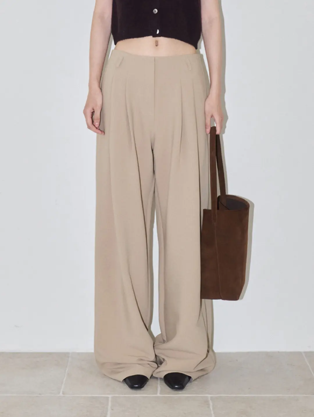 오디에스 [21st 재입고] Gave Wool Slacks (Beige) 상품 이미지 2
