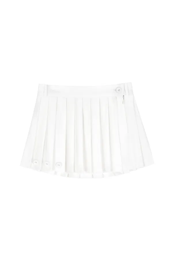 Evening club skirt, White