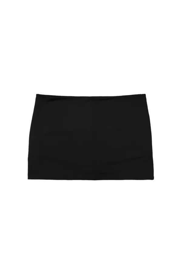 JERSEY SKIRT PANTS (BLACK)
