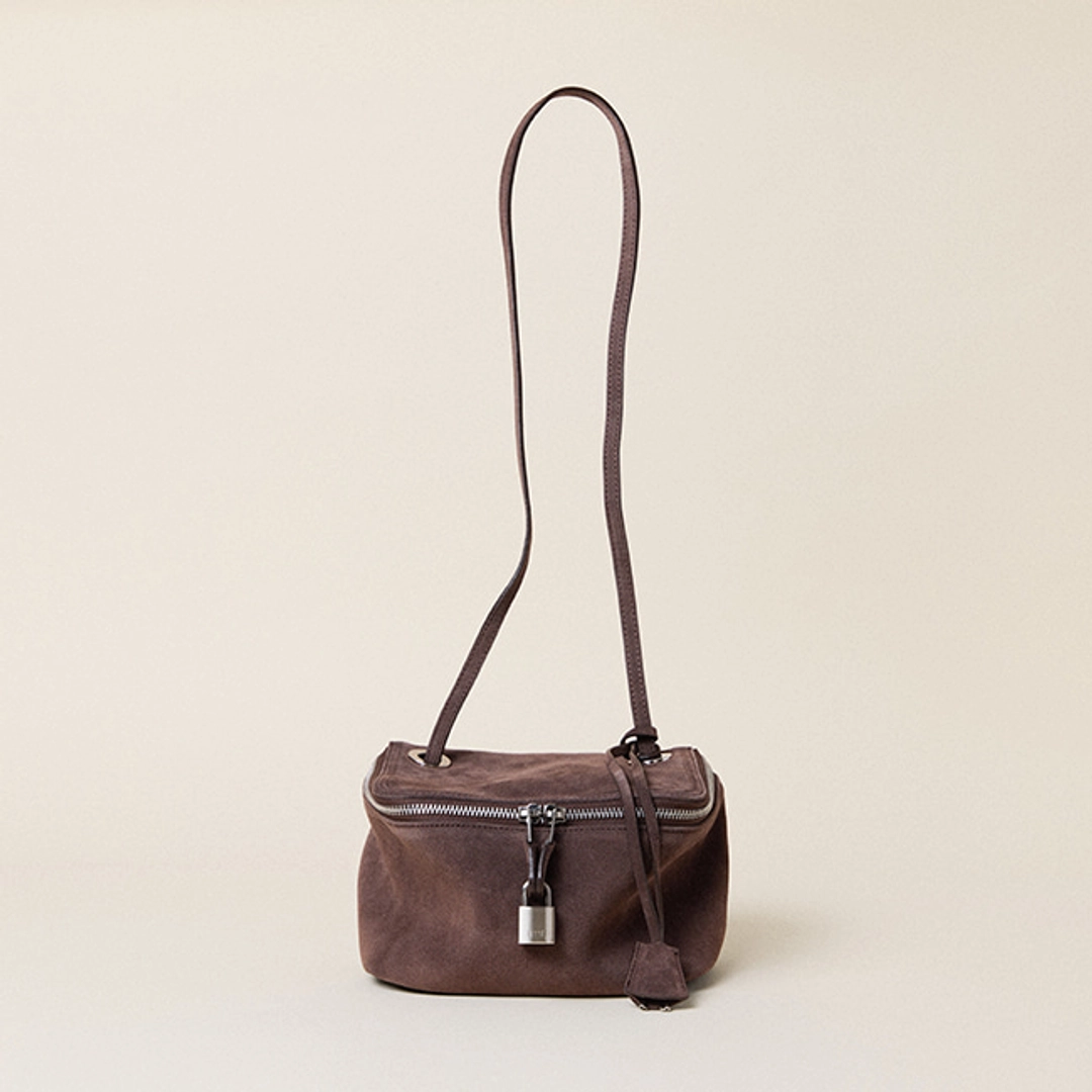 애테 VANITY BAG MINI_CHOCO SUEDE 상품 이미지 1