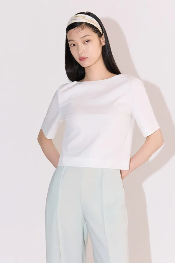 NO.28 TOP - WHITE