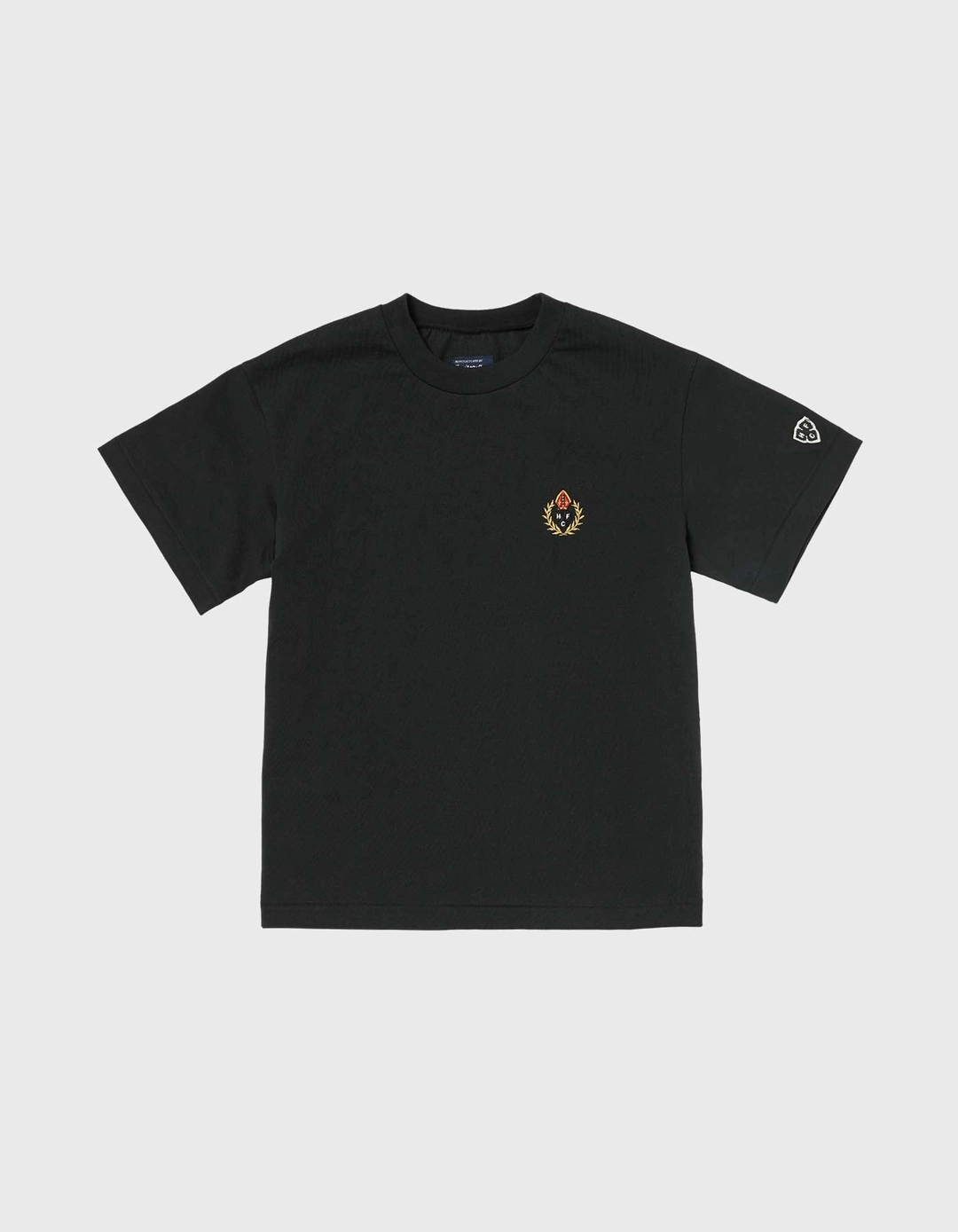 헤리티지플로스 CHILDREN 20S COMPACT YARN T-SHIRT / Black 상품 이미지 1
