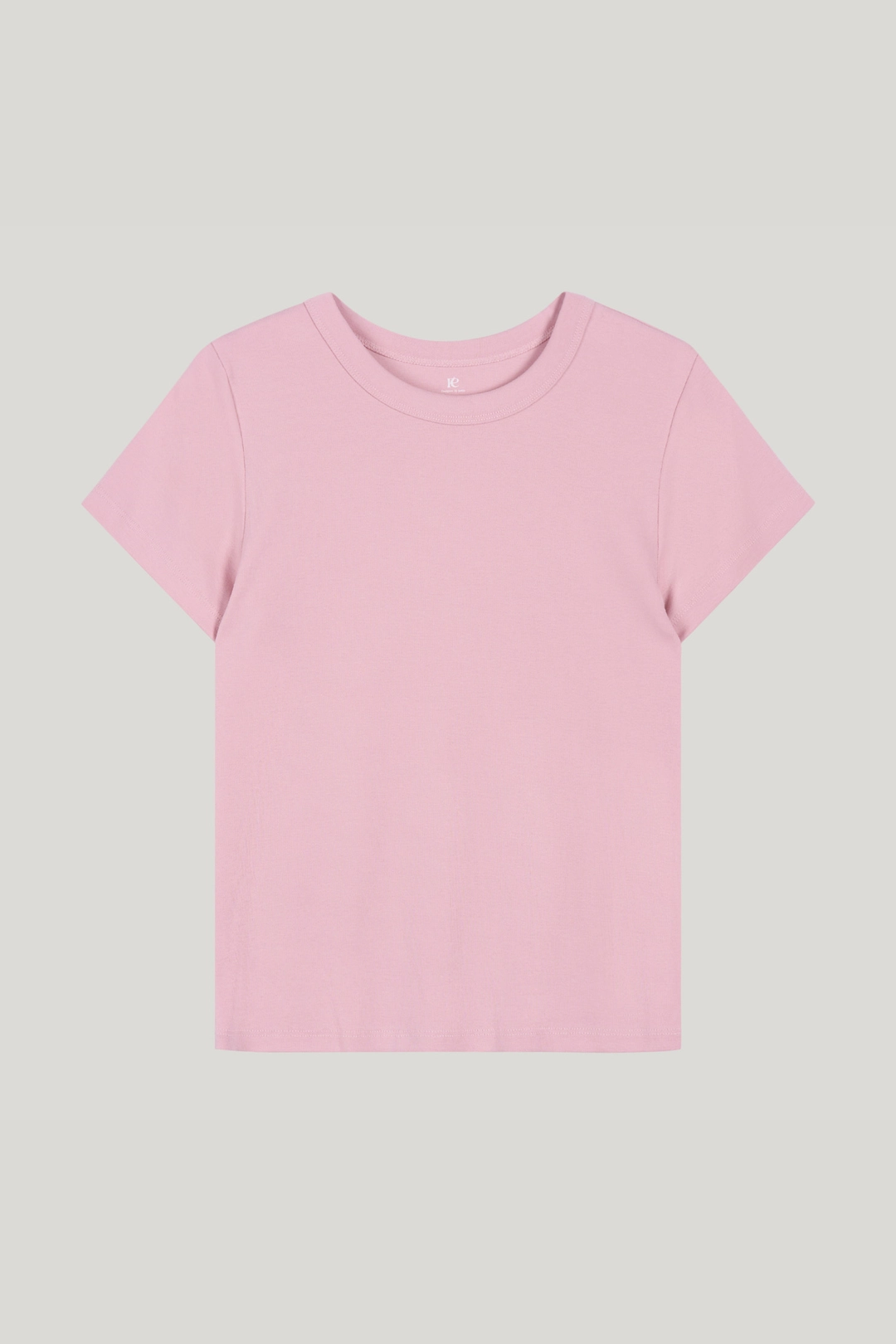 포에트 서울 basic round t-shirts_pink 상품 이미지 2