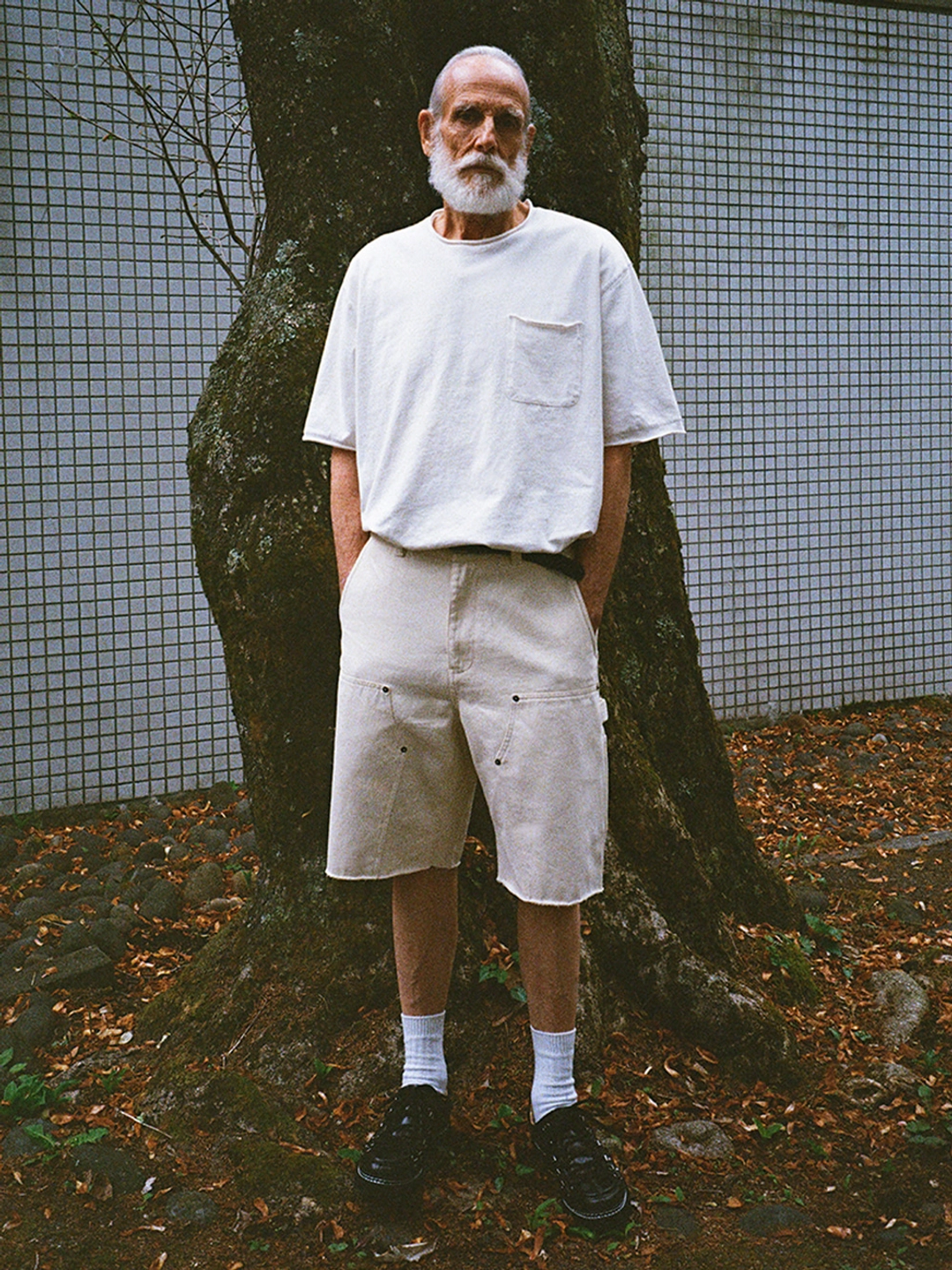 파르티멘토 Raw Edge Pocket Tee_Off White 상품 이미지 2