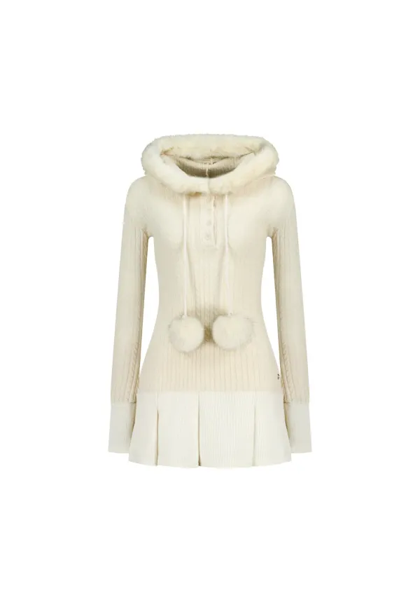 SNOWBALL ONE-PIECE [IVORY]