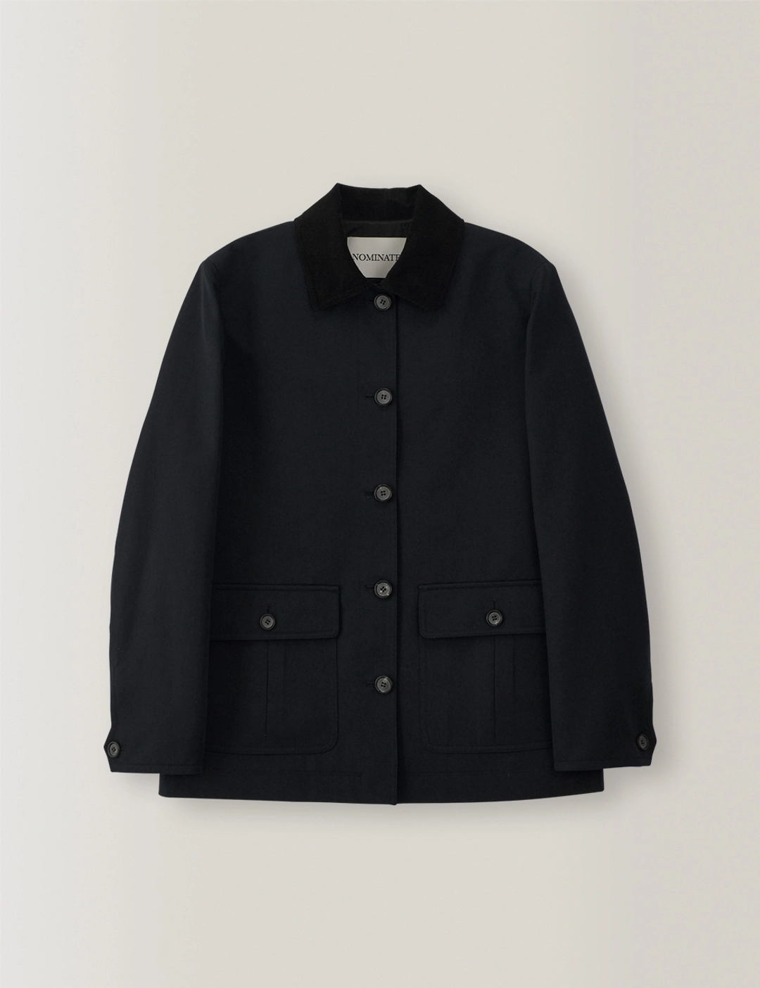 노미나떼 Deauville Single Collar Jacket (Navy) 상품 이미지 2