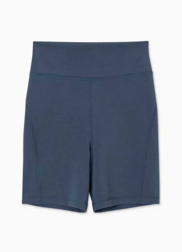[Movement Line] Swirl biker shorts_Grisaille