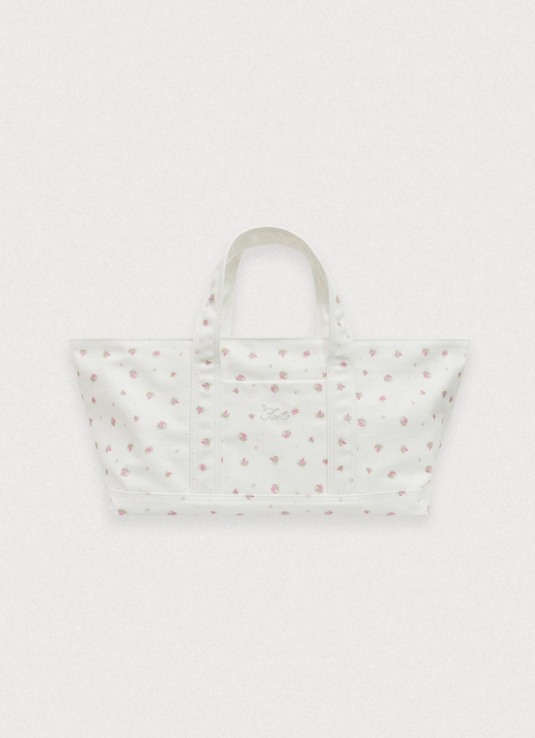 Voyage canvas bag - baby flower