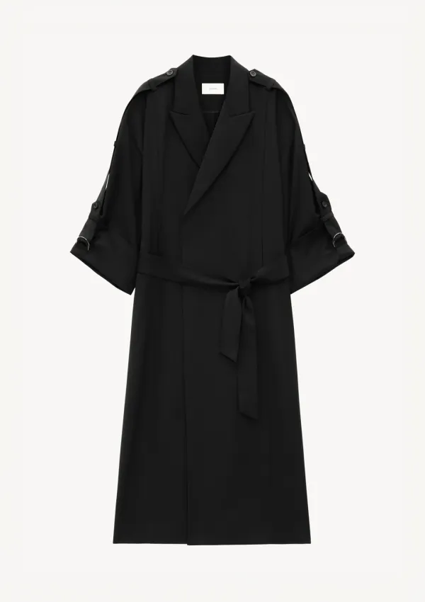 Grace Robe Dress in Black