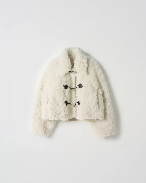 Bébé Fur Shearing Jacket [IVORY] - 누아르나인