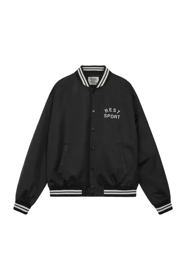 RS BOMBER JACKET - BLACK