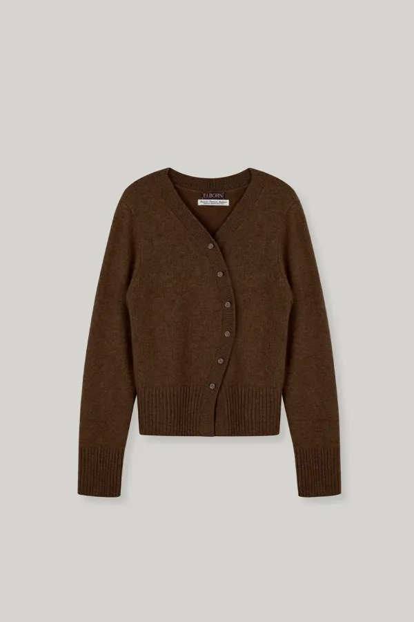 Monet Cashmere Knit Cardigan