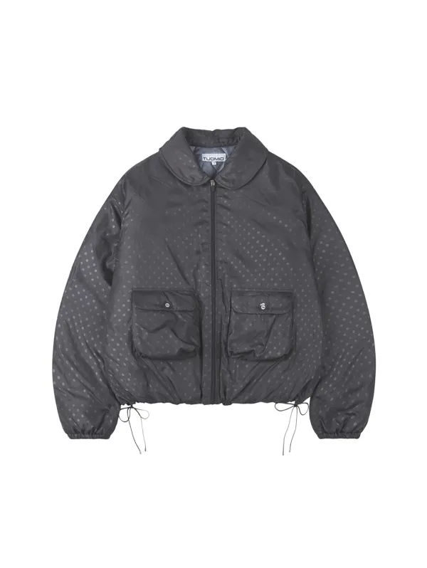 DOT BALLOON JUMPER [CHARCOAL]