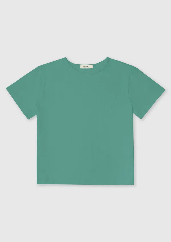 Mini More Tee (Blue-Green)