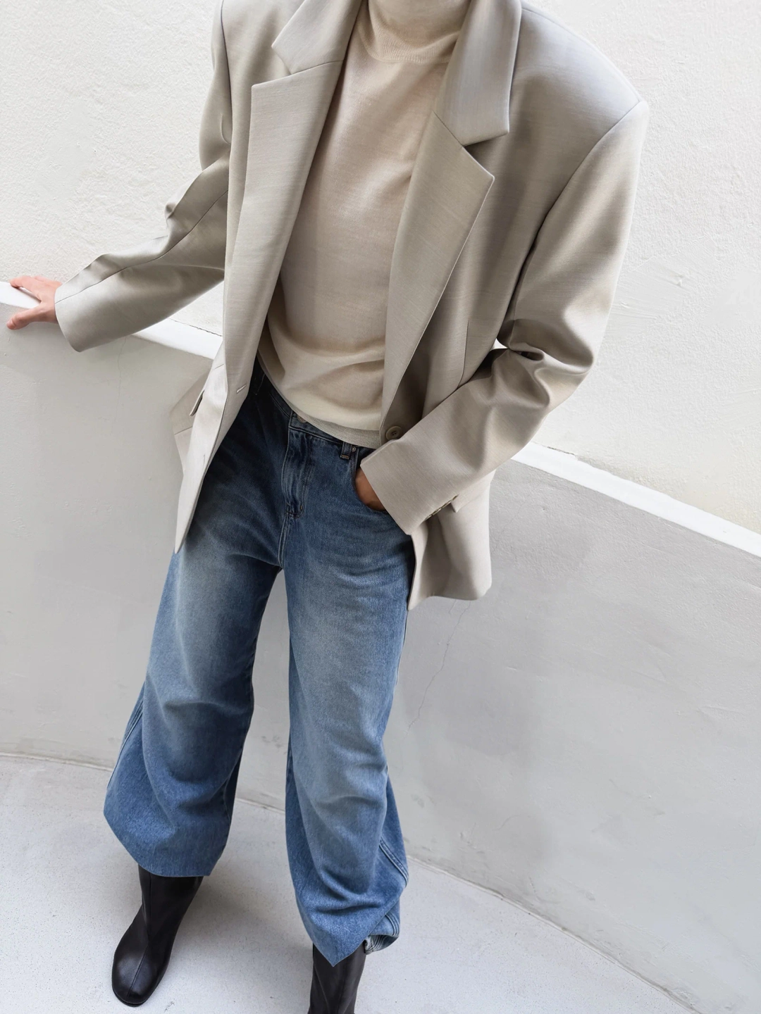 오르 590 와이드 데님 상품 이미지 1