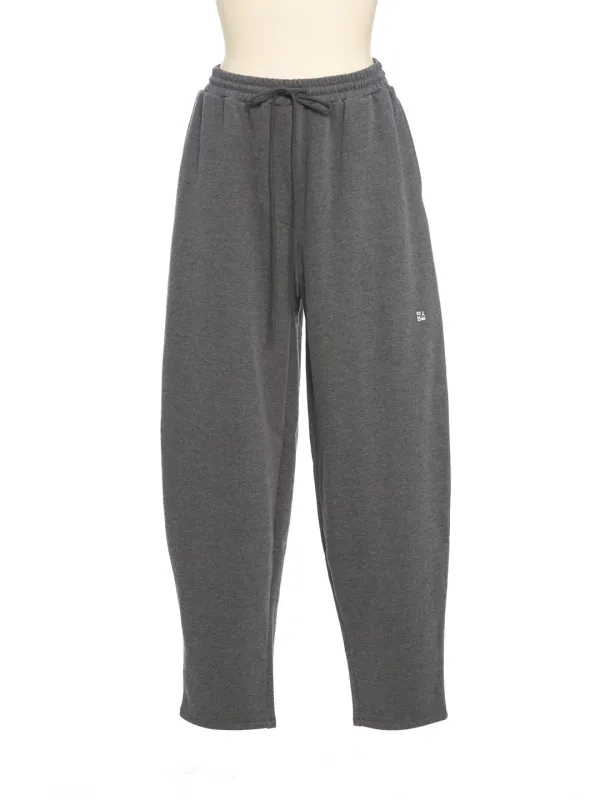 PF25 DARK GRAY TAPERED SWEATPANTS