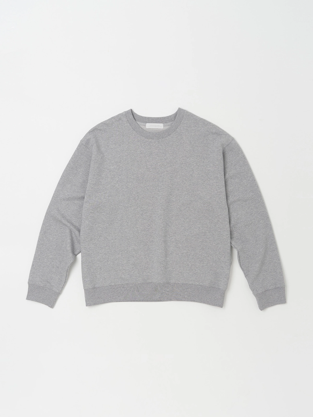 낫띵에브리띵 SOFT SWEATSHIRT IN MELANGE GREY 상품 이미지 1