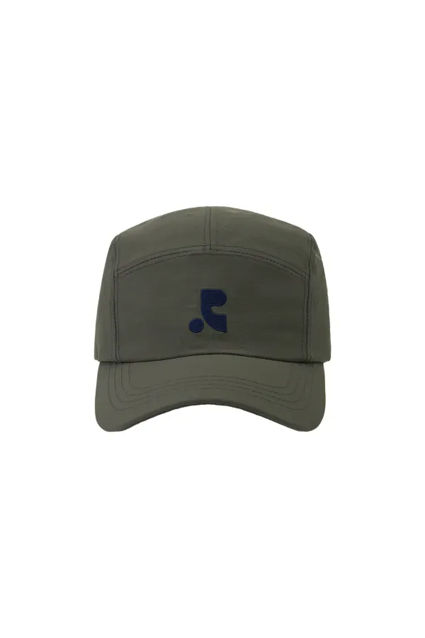 NYLON CAMP CAP - CHARCOAL