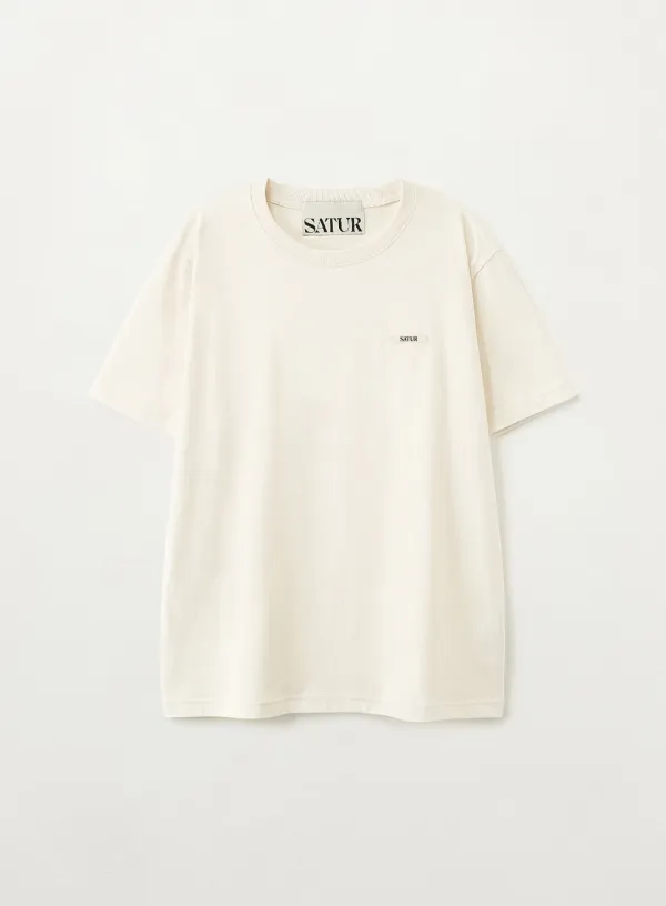 Supima Basic Crewneck T-Shirt - Cream