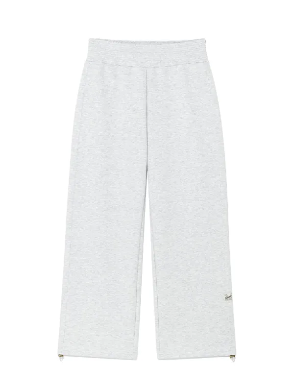 [3rd] NOVA SMOKED STRING PANTS (MELANGE GRAY)