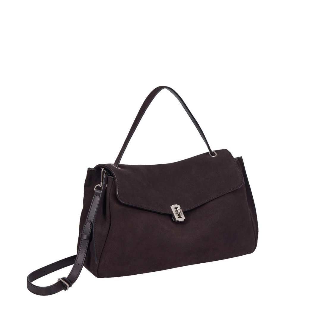 분크 TLT Satchel M (TLT 사첼 미듐) Choco Brown 상품 이미지 1