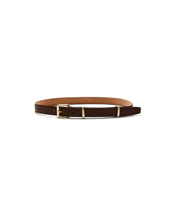 Classic Leather Belt [BROWN]
