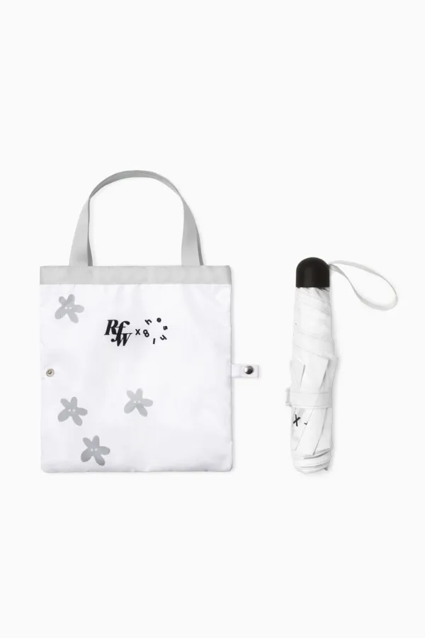 [X ROCKFISH] UMBRELLA SHORT, WHITE