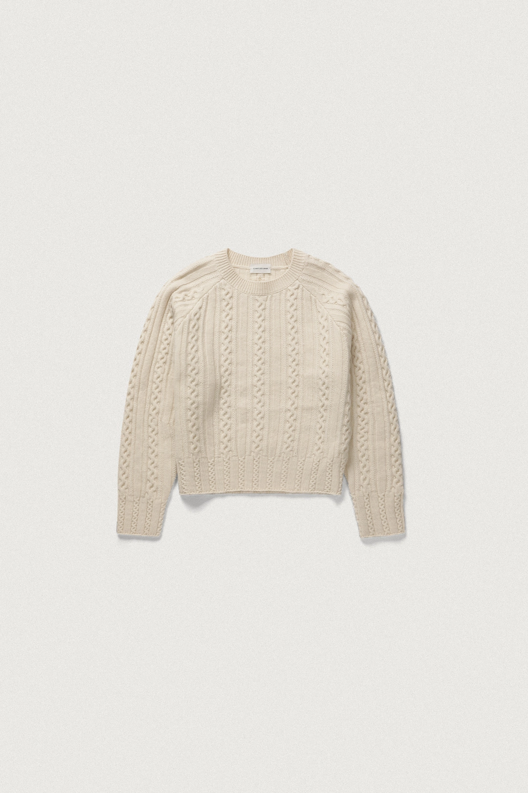 샤드라마 COA WOOL CABLE KNIT [IVORY] 상품 이미지 3
