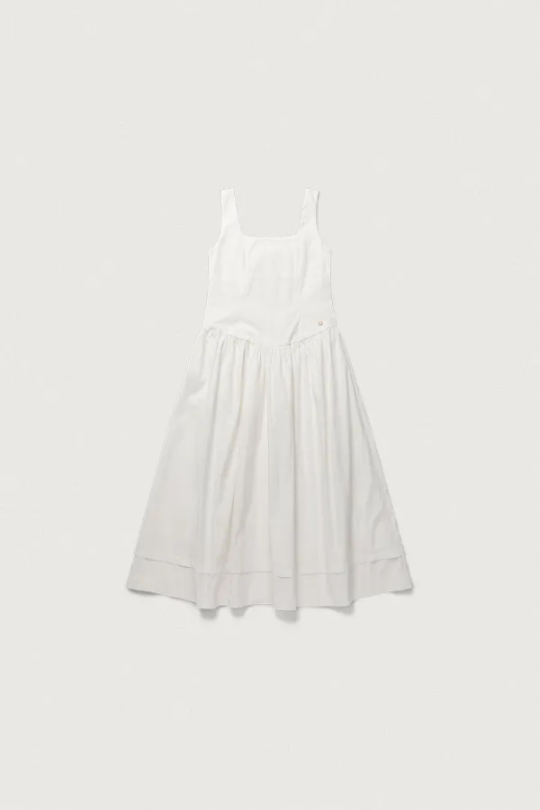 CRISPY COTTON DRESS