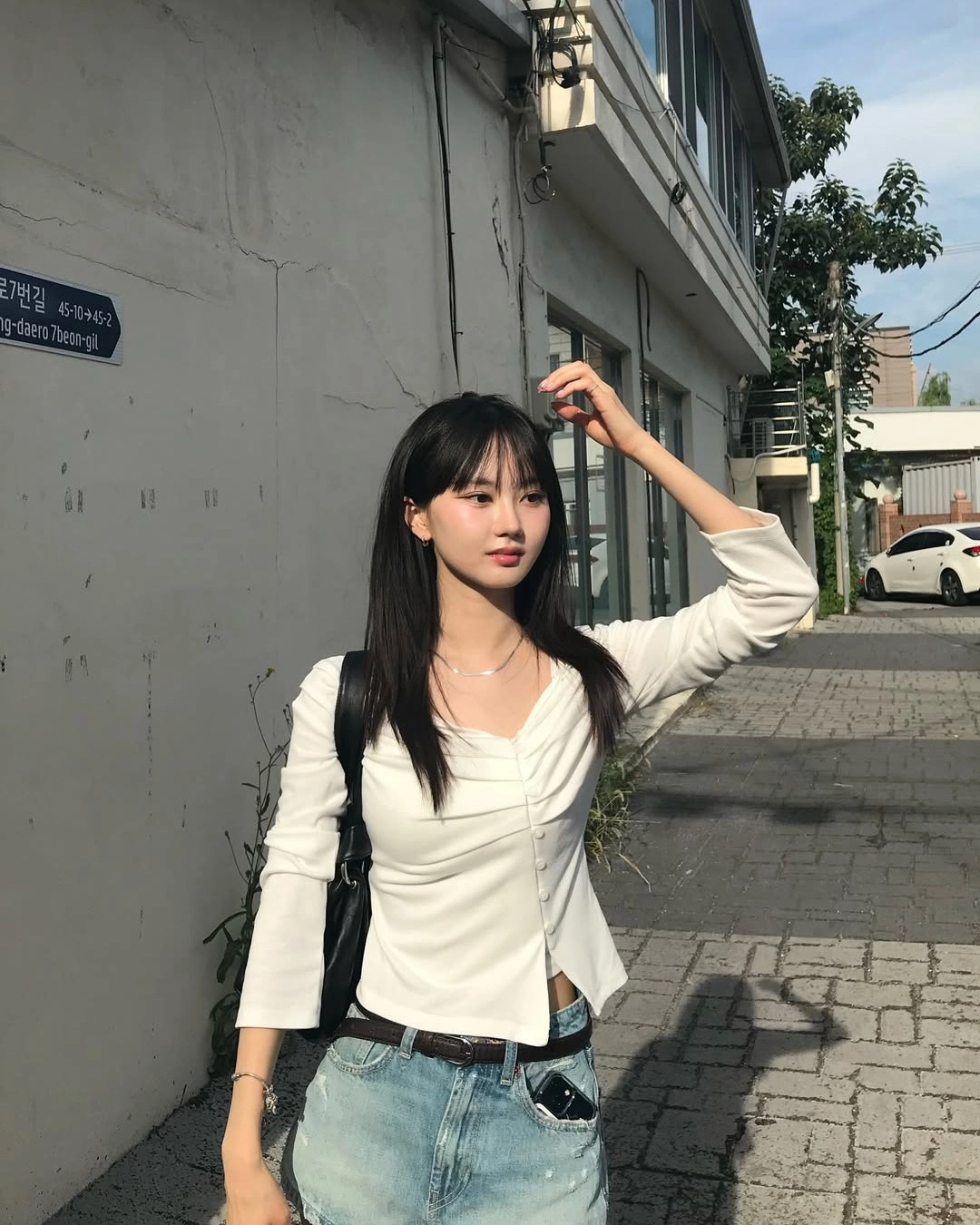 낫유어로즈 @pm6.47Rin cardigan set (White) 상품 이미지 1