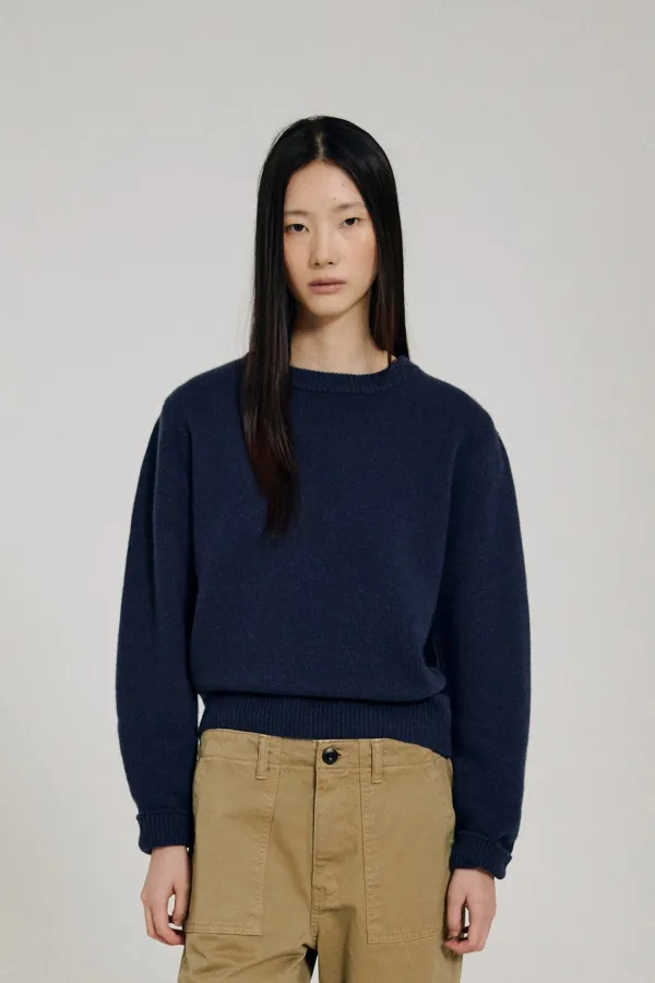 Rodin Crew neck Knit (Midnight)