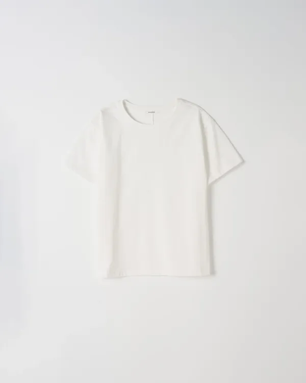 Soft Round T-shirts [WHITE]