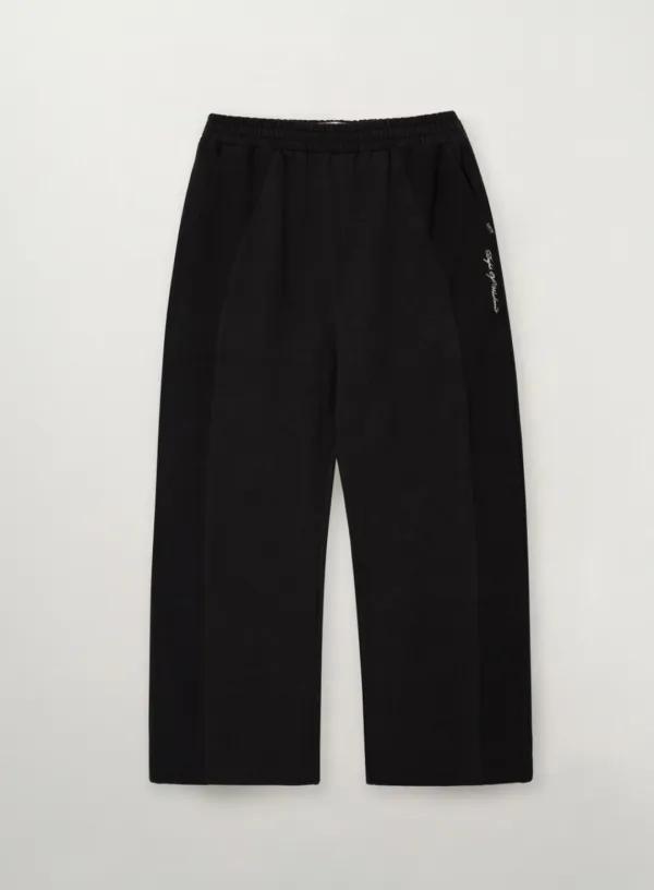 Panel Track Pants - Black