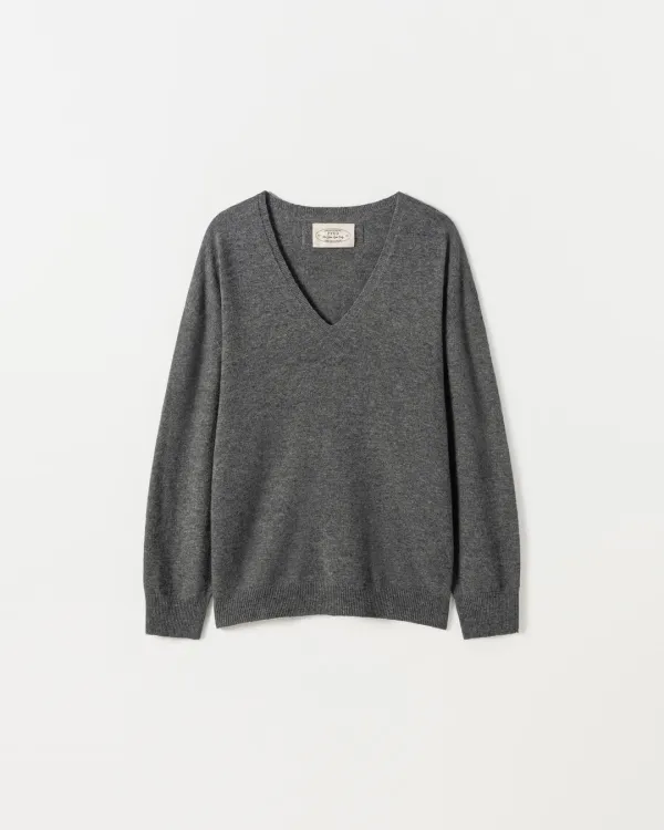 Lei Wool V-neck Knit