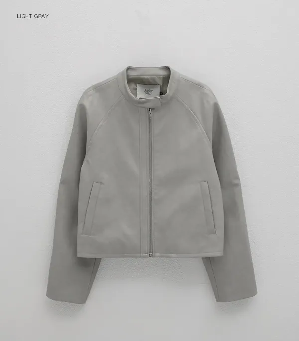 (JK-3013)STANDARD BIKER LEATHER JACKET