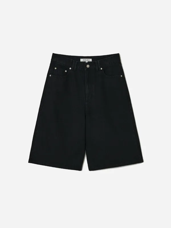 Bermuda Denim Pants Dark Grey