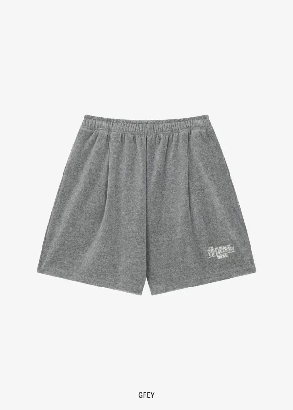 VELOUR SWEATSHORTS [3COLOR]