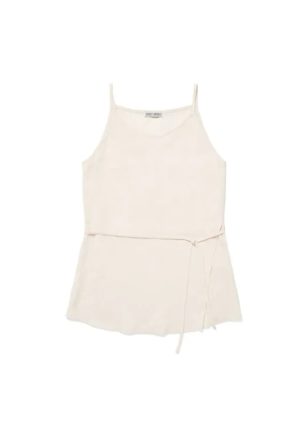 Nache Slit Sleeveless Top