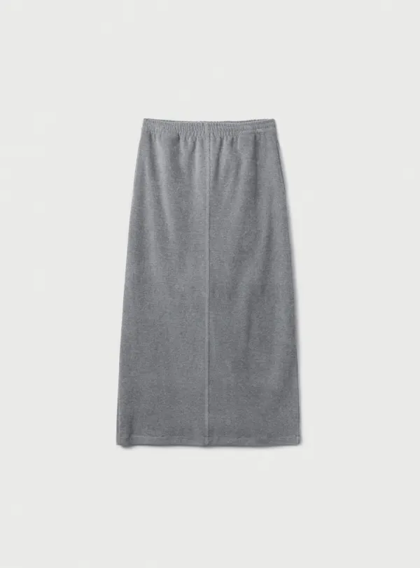 [2ND] TERRY STRAIGHT SKIRT