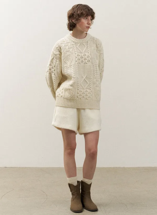 Tov Shorts (Ivory)