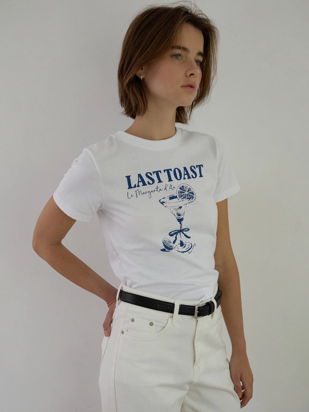 어몽 A LAST TOAST TEE_WHITE 상품 이미지 2