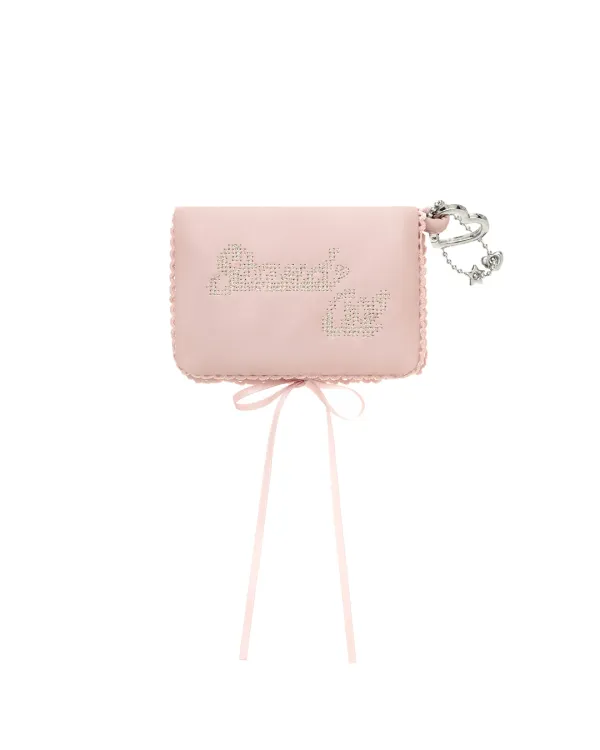 Memory Fluffy Keyring · 메모리 플러피 키링 / 핑크