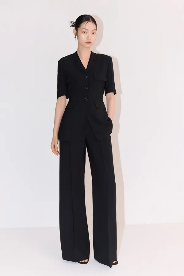 NO.18 PANTS - BLACK