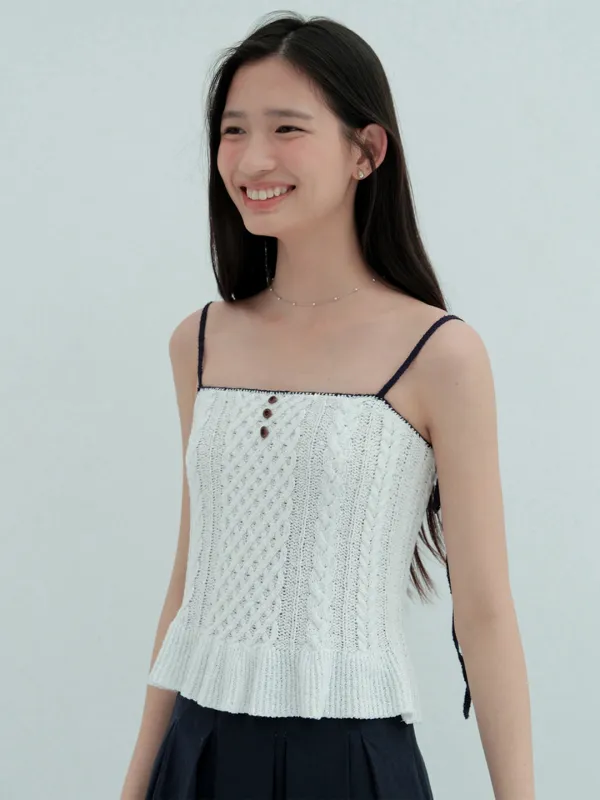 Line Sleeveless Knit
