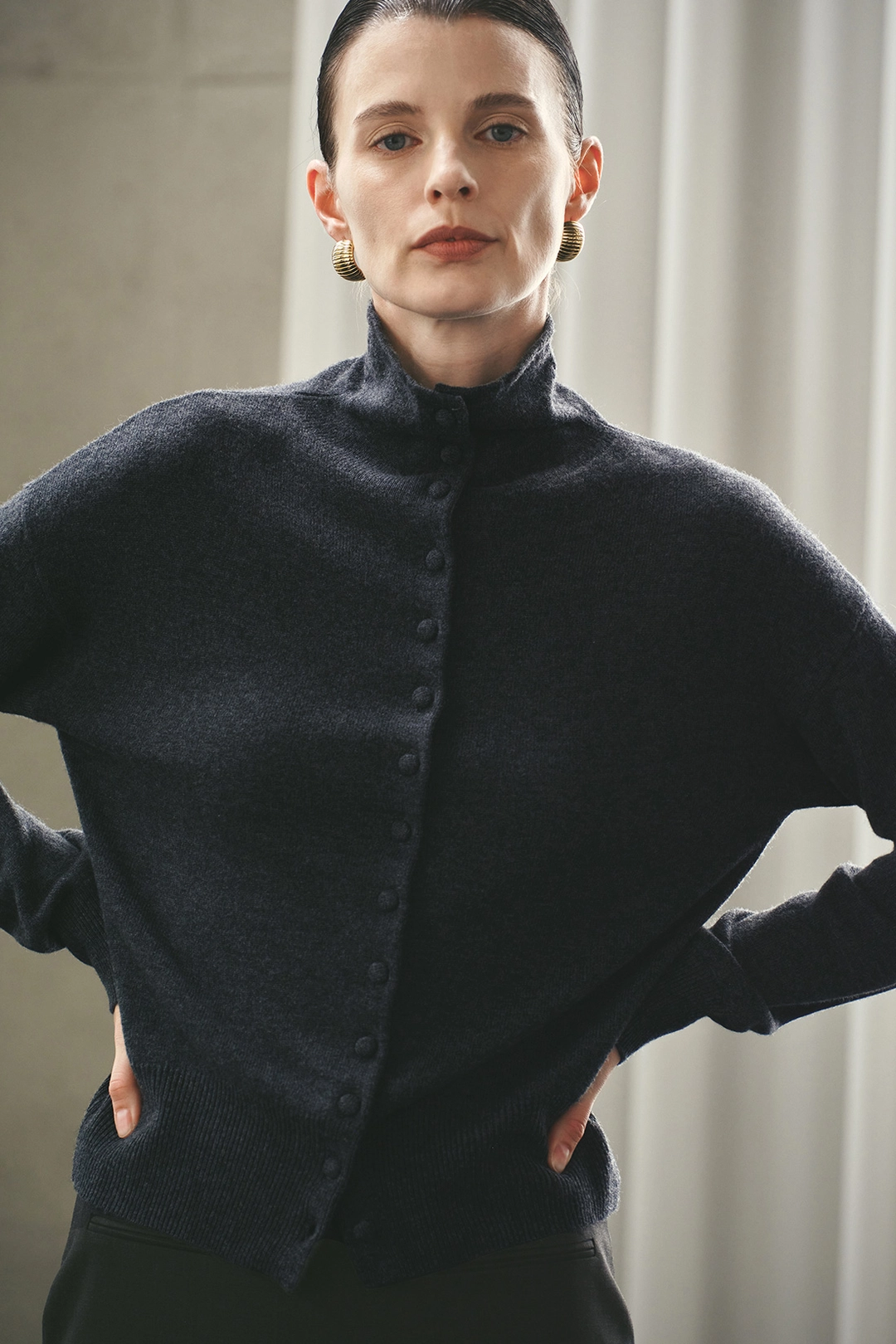 엘보른 Maeve Wool Cashmere Knit Cardigan 상품 이미지 1