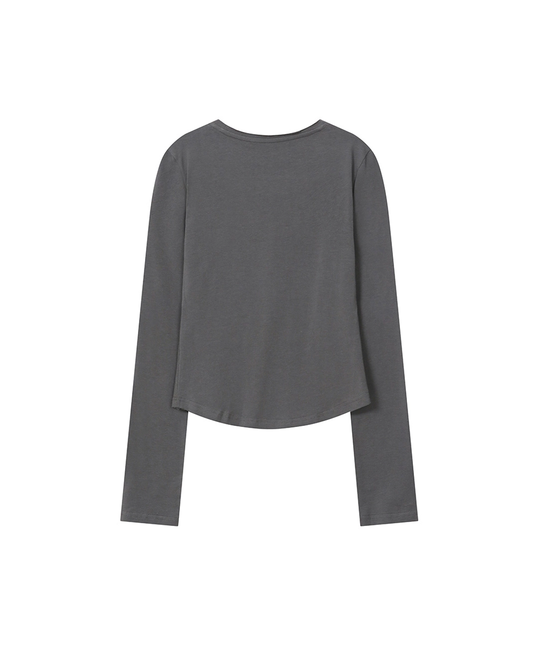 미세키서울 Twin rabbit long sleeves CHARCOAL 상품 이미지 3